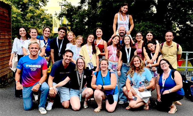 Atletas da AD Clube da Linha Oeiras em destaque no “Tigers Acro Cup 26”(T)
