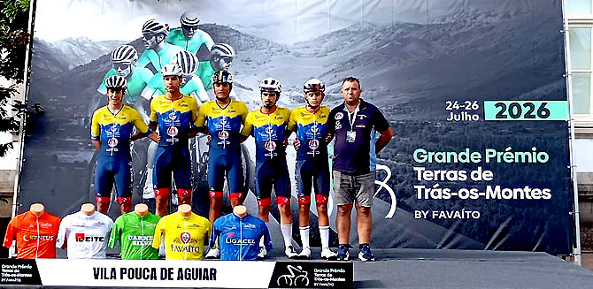 Atletas da Escola de Matos-Cheirinhos no “GP Terras de Trás-os-Montes 2026”(T)